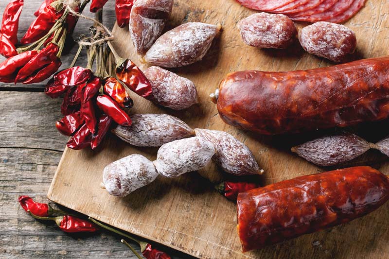 Confection de saucissons Tence